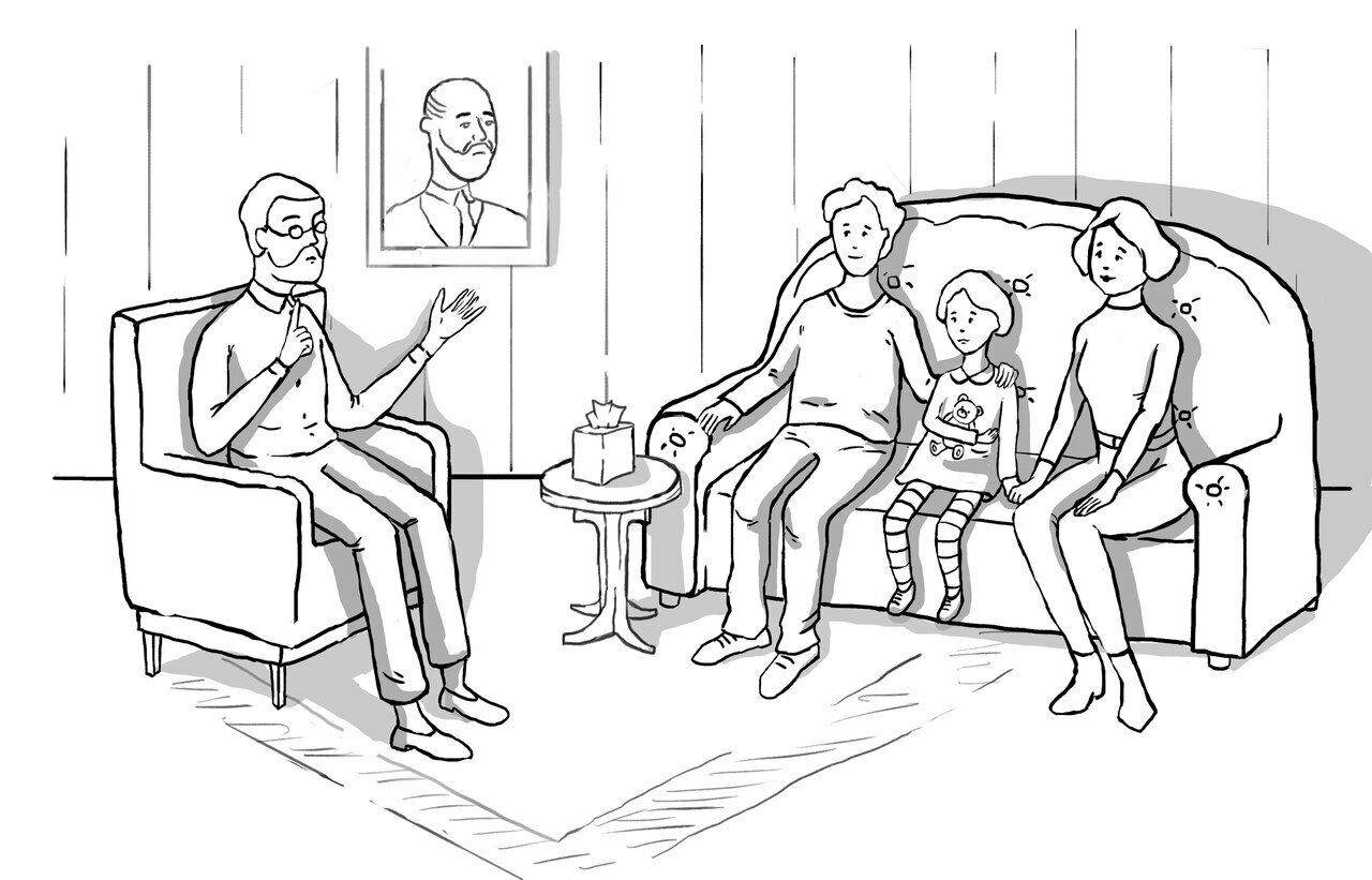 Семейное консультирование рисунки