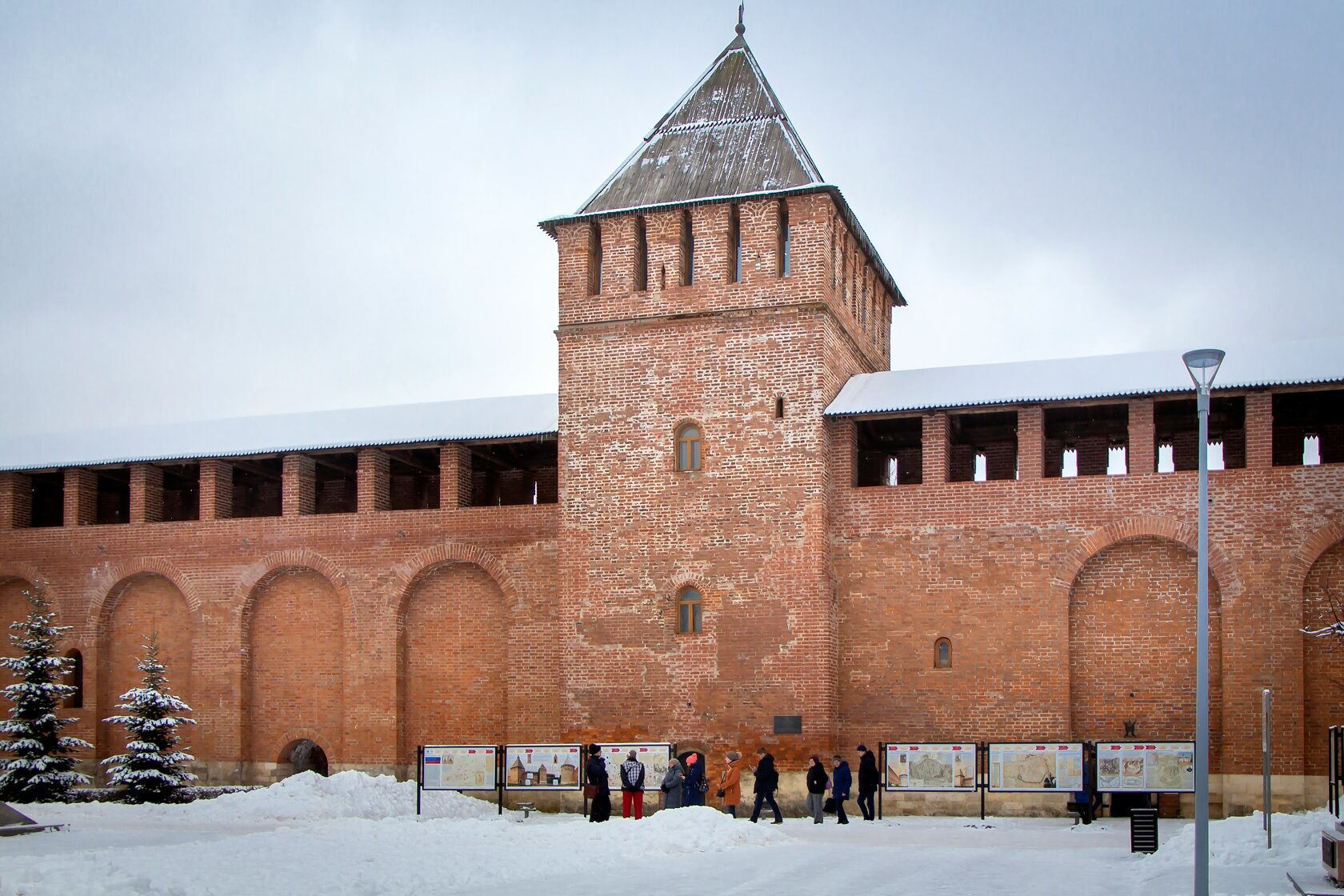 смоленская крепость история