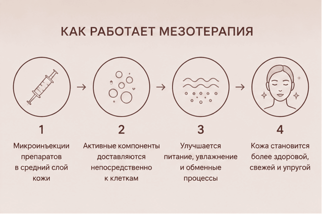 Иллюстрация к статье «Мезотерапия: что это за процедура простыми словами и как она проходит»