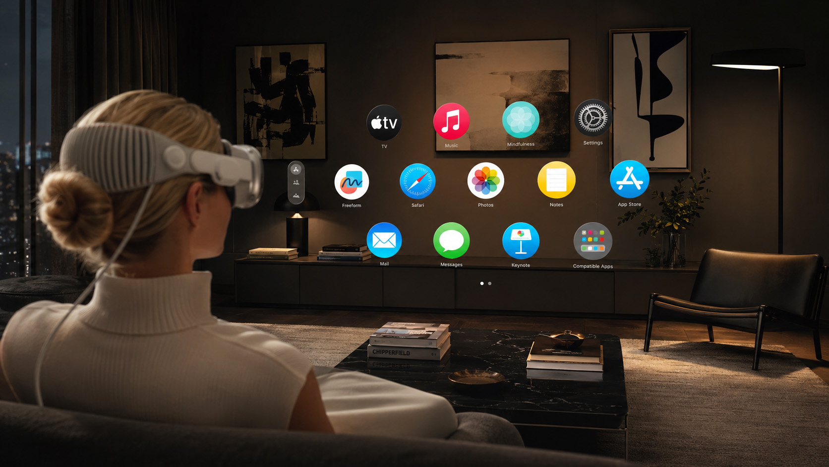 Apple Vision Pro headset