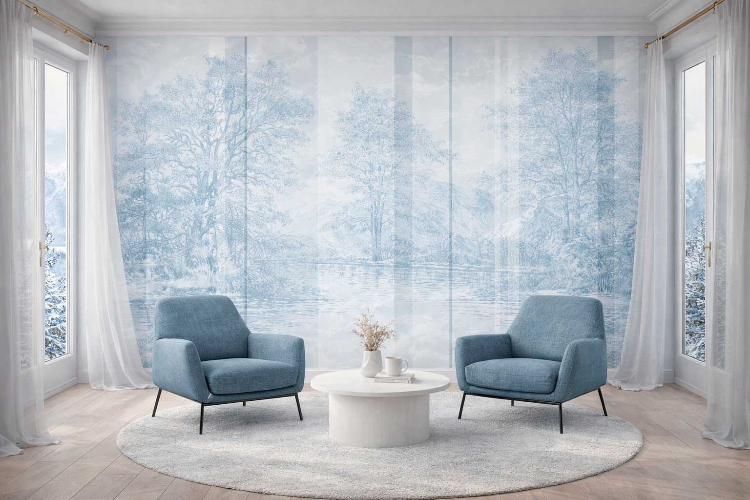 фотообои с графическим рисунком, 