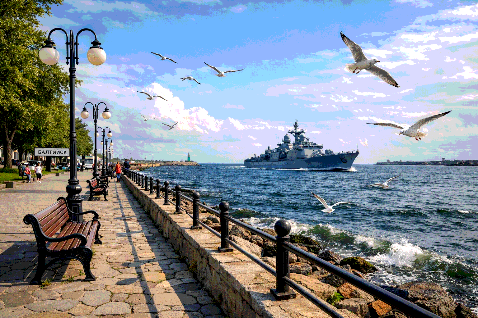 Лучшее место, чтобы почувствовать “морской” характер города