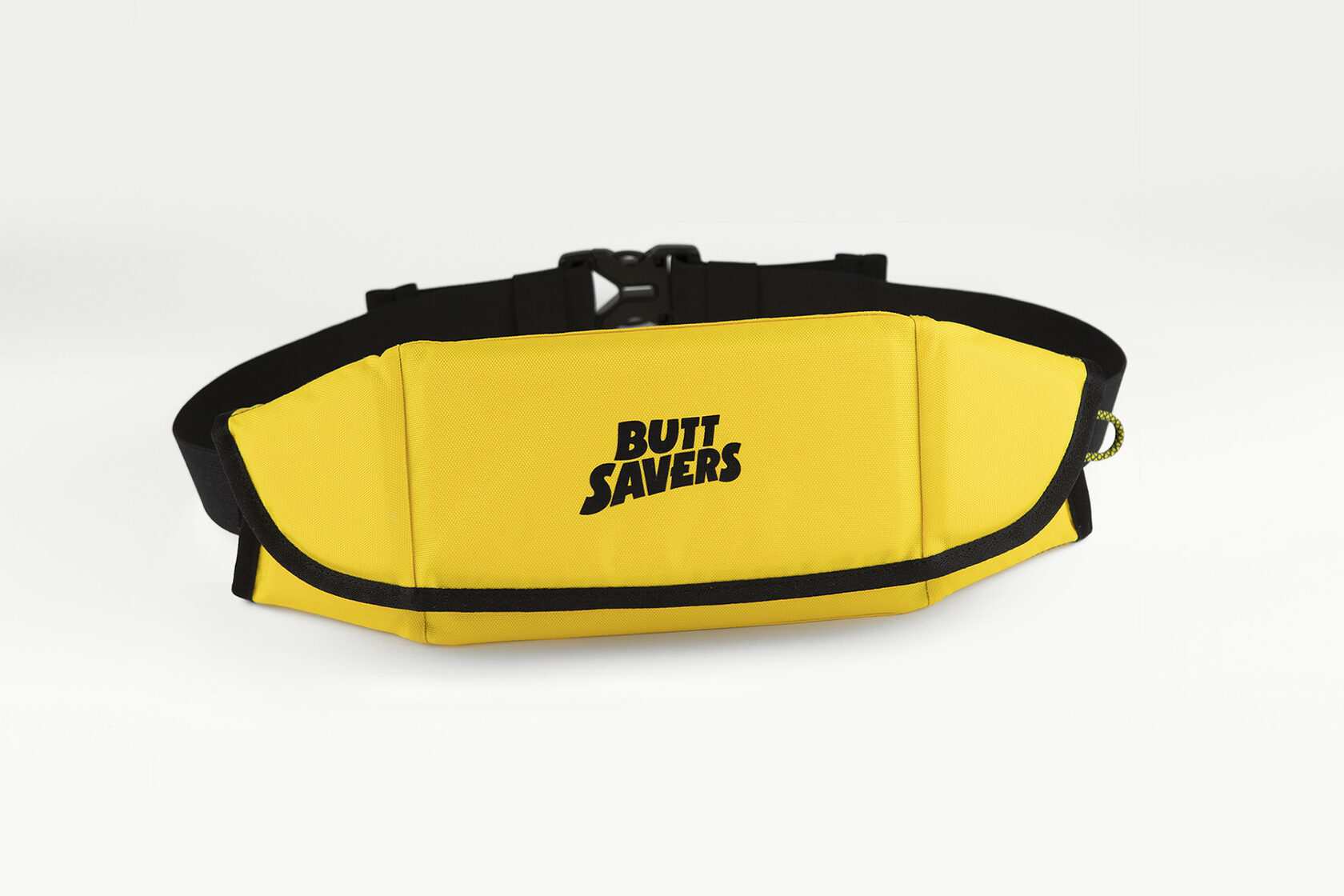 Сложенный баттсейвер M-10-P_Signal Yellow — складная сидушка. 