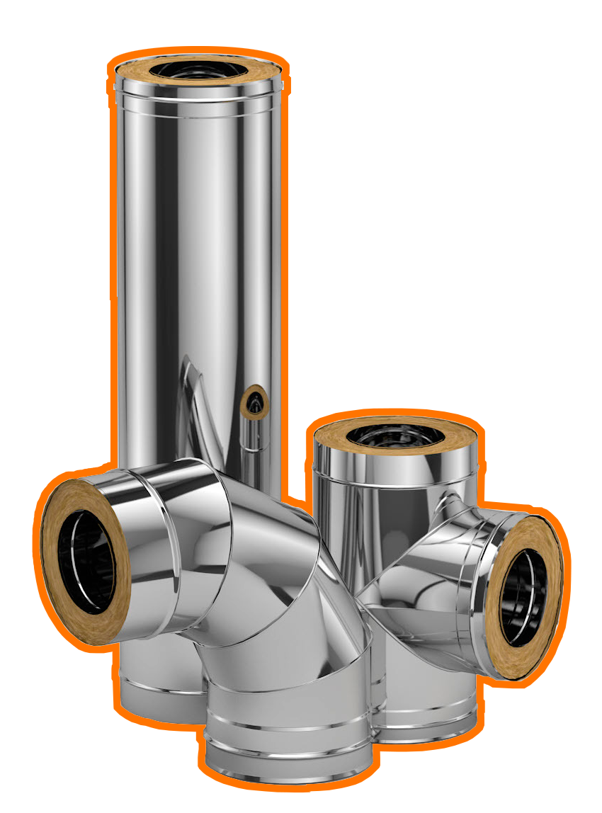 дтрд труба. труба дымоходная двухконтурная. двухконтурный дымоход. D115*200 0. дымоход из сендвичных труб.