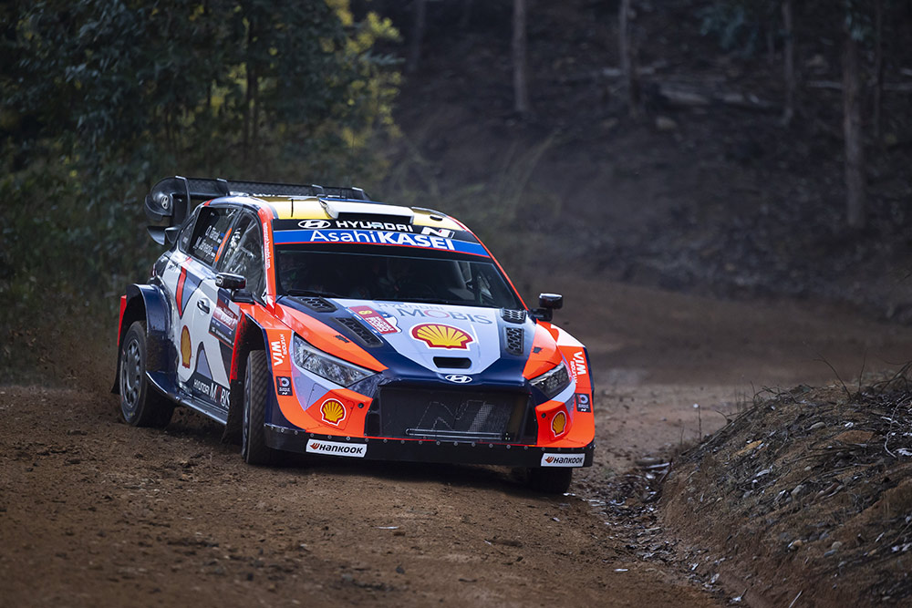 Отт Тянак и Мартин Ярвеоя, Hyundai i20 N Rally1 (ALZ WR 914), ралли Чили 2025