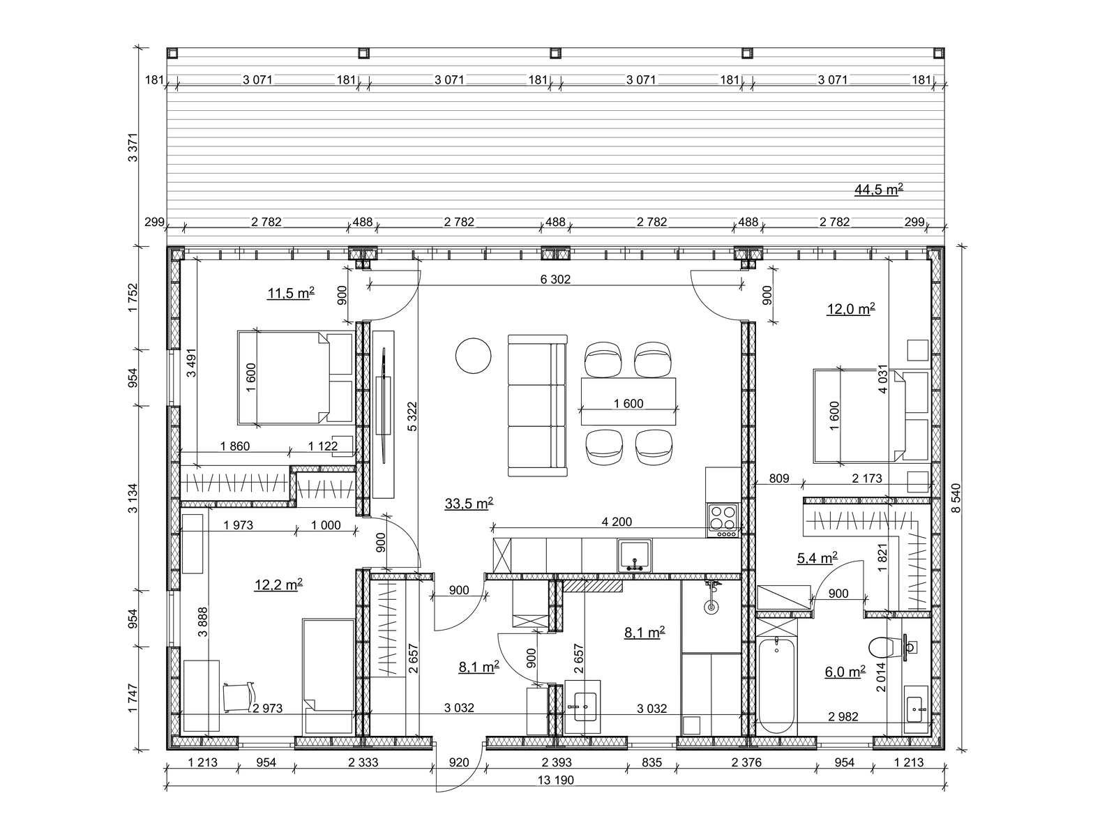 TETFLAT 079 — планировка