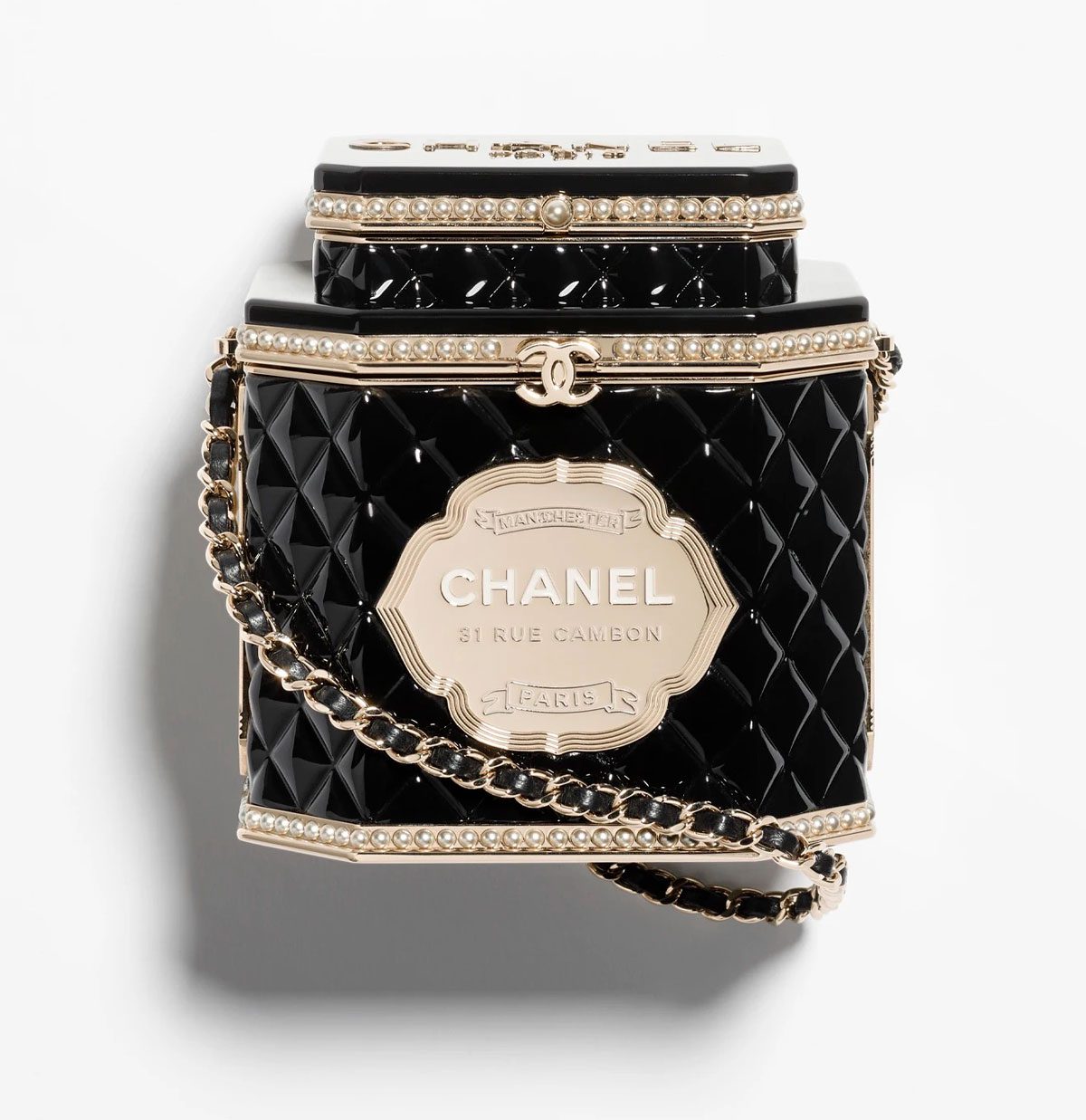 chanel TEA BOX MINAUDIERE