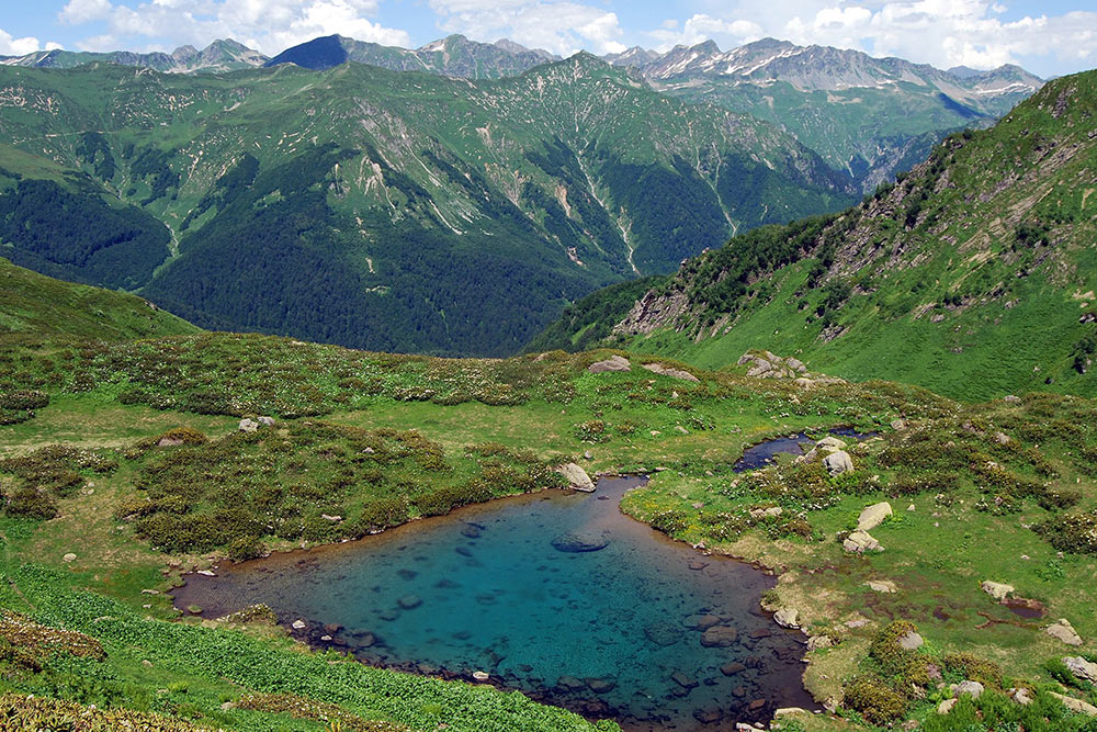 Село Псху Абхазия