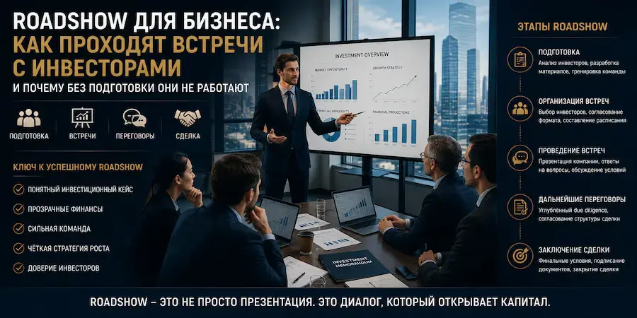 На встрече с инвесторами