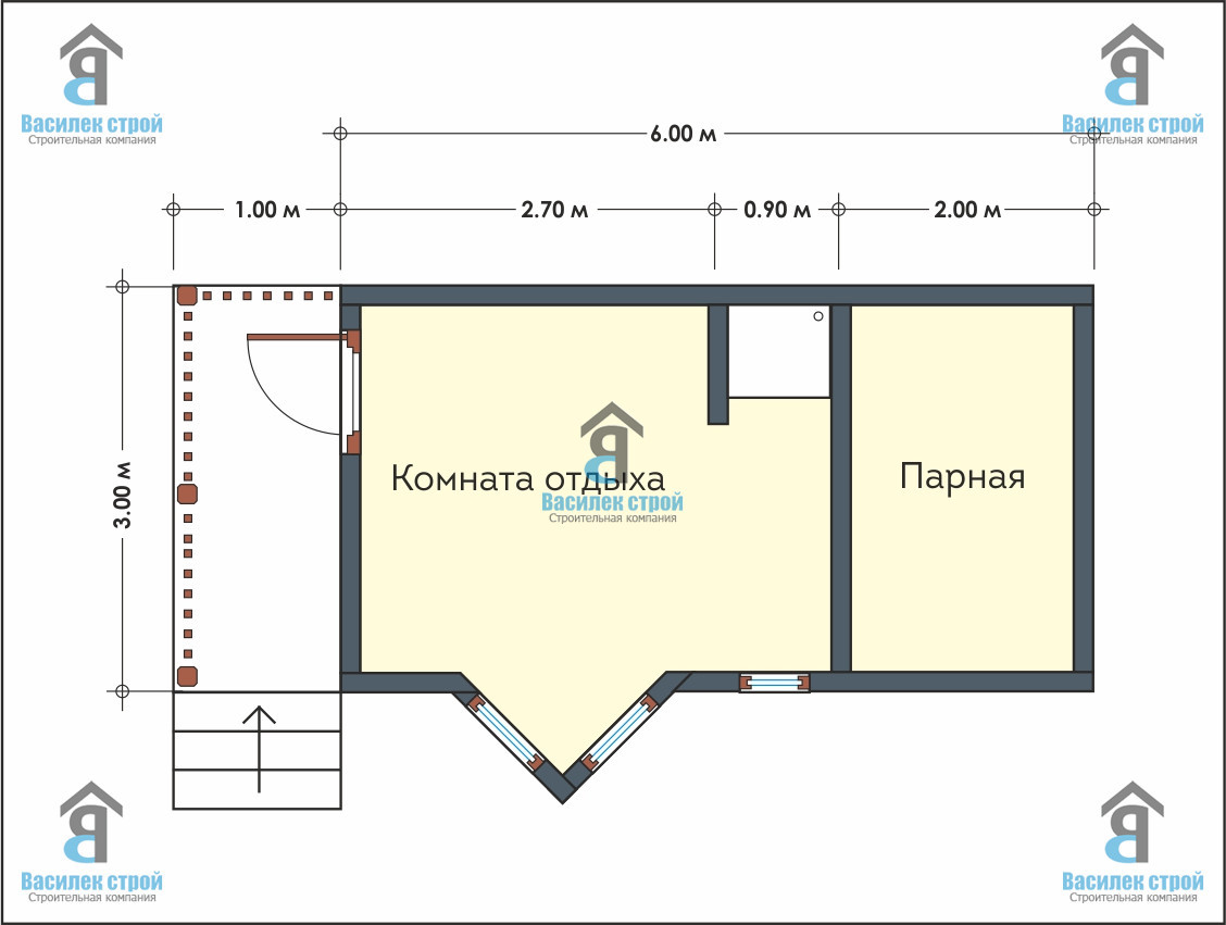 Проект бани надежда