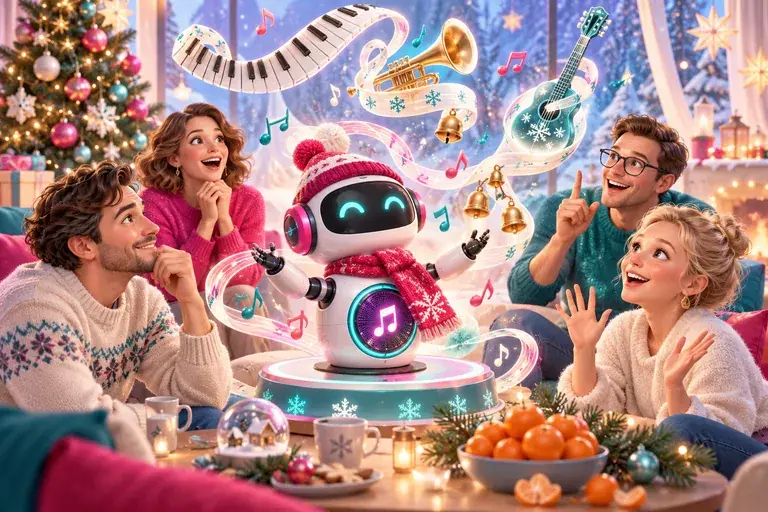 Тематическая иллюстрация к игре Угадай Мелодию(Восстание Машин)
