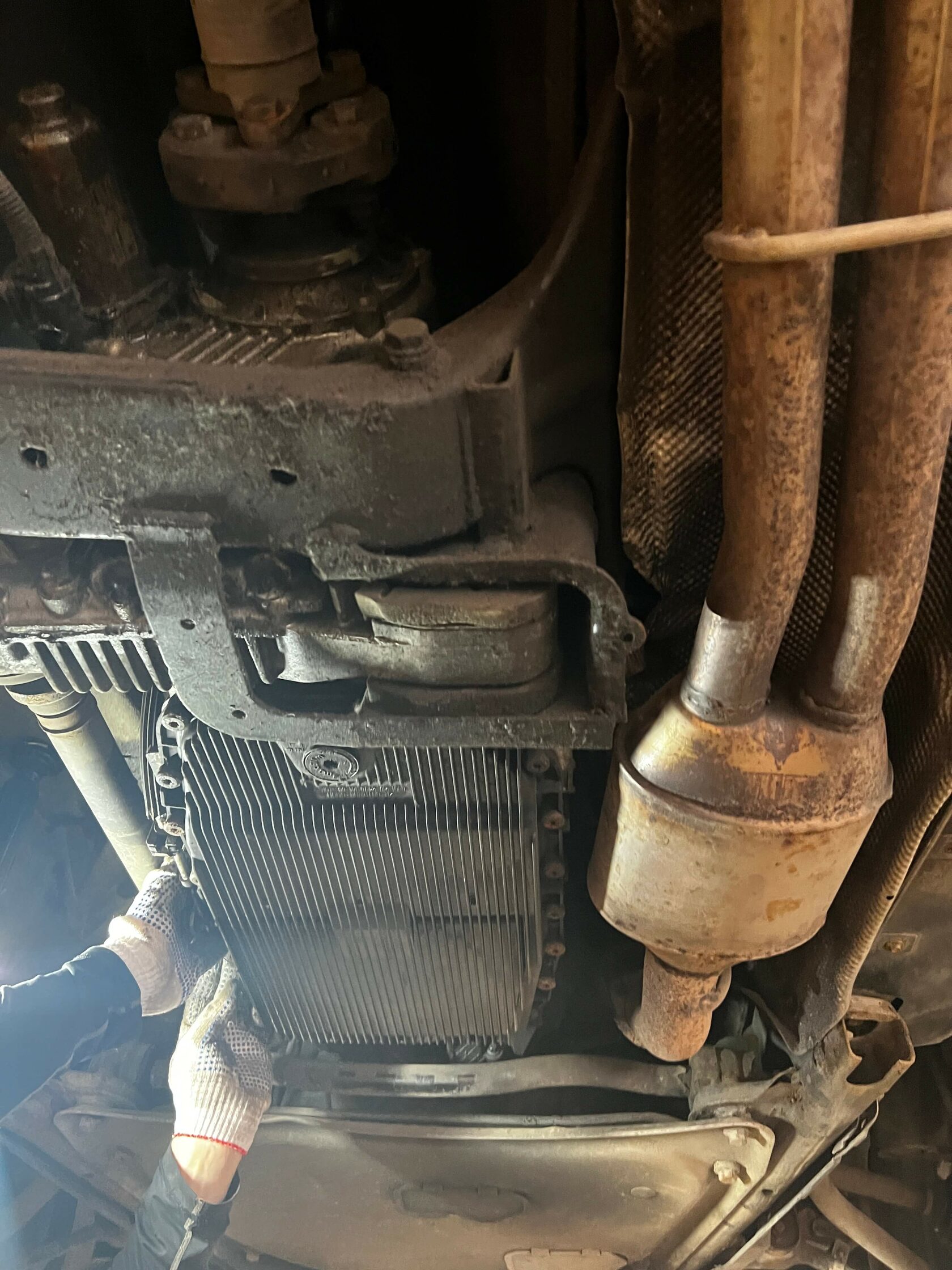 BMW X5 E53 аппаратная замена масла