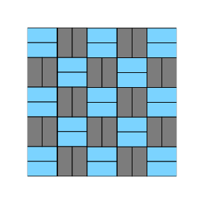 укладка брусчатки квадрат