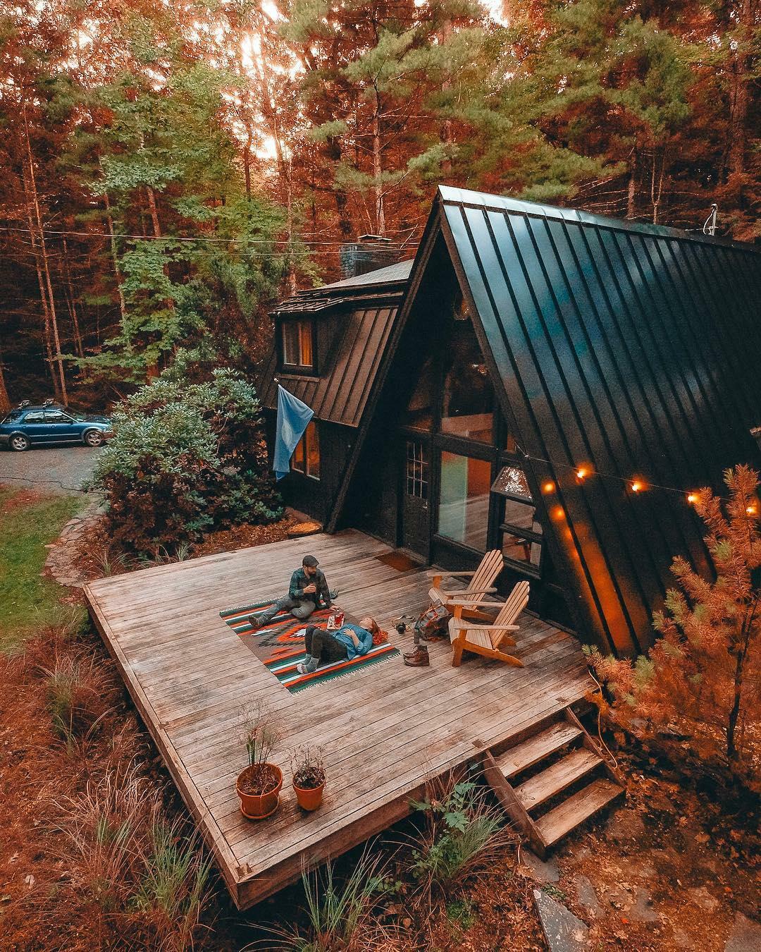 Каркасные дома A-Frame