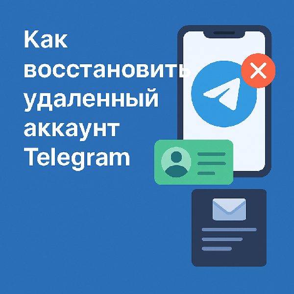 Как восстановить удаленный аккаунт Telegram