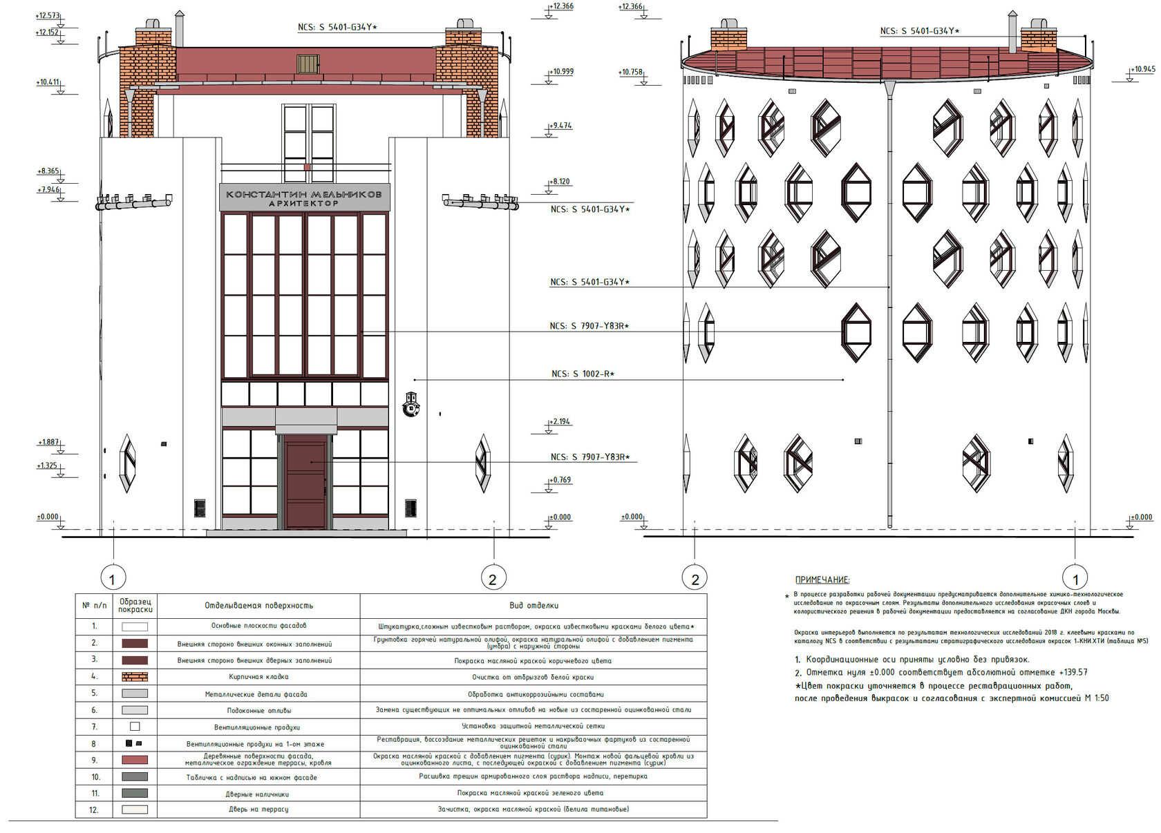 Дом Мельникова Реставрация