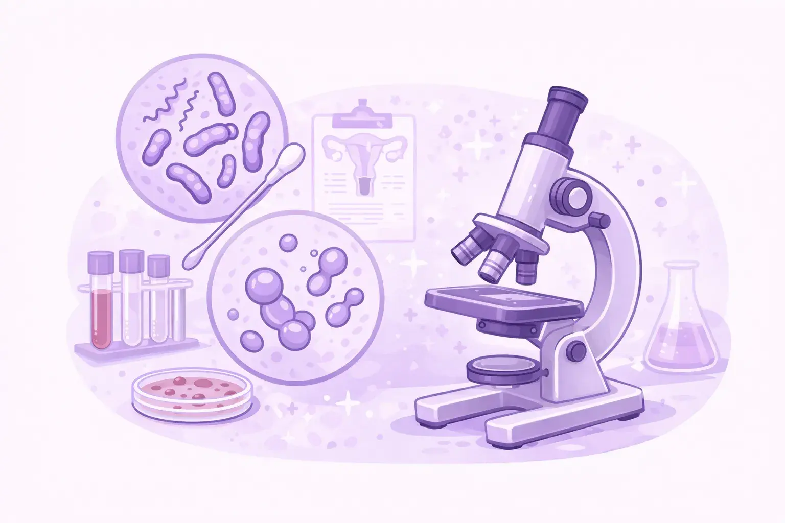 Микроскопическое исследование флоры