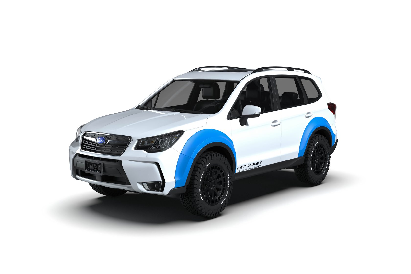 Fender Flares Set / Wide Body Kit Active Vacation SUBARU FORESTER SJ 14-18