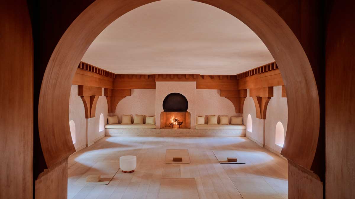 Люксовый отель Amanjena в Марракеше