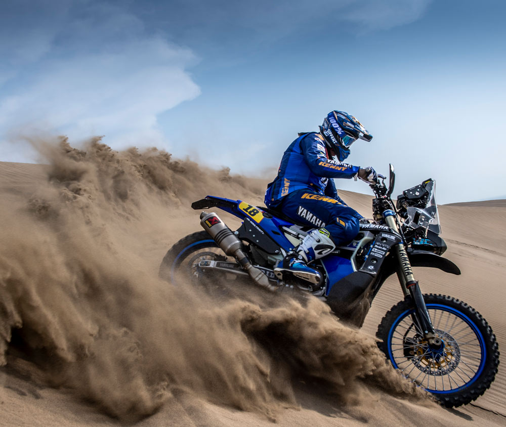 Yamaha wr450f Дакар