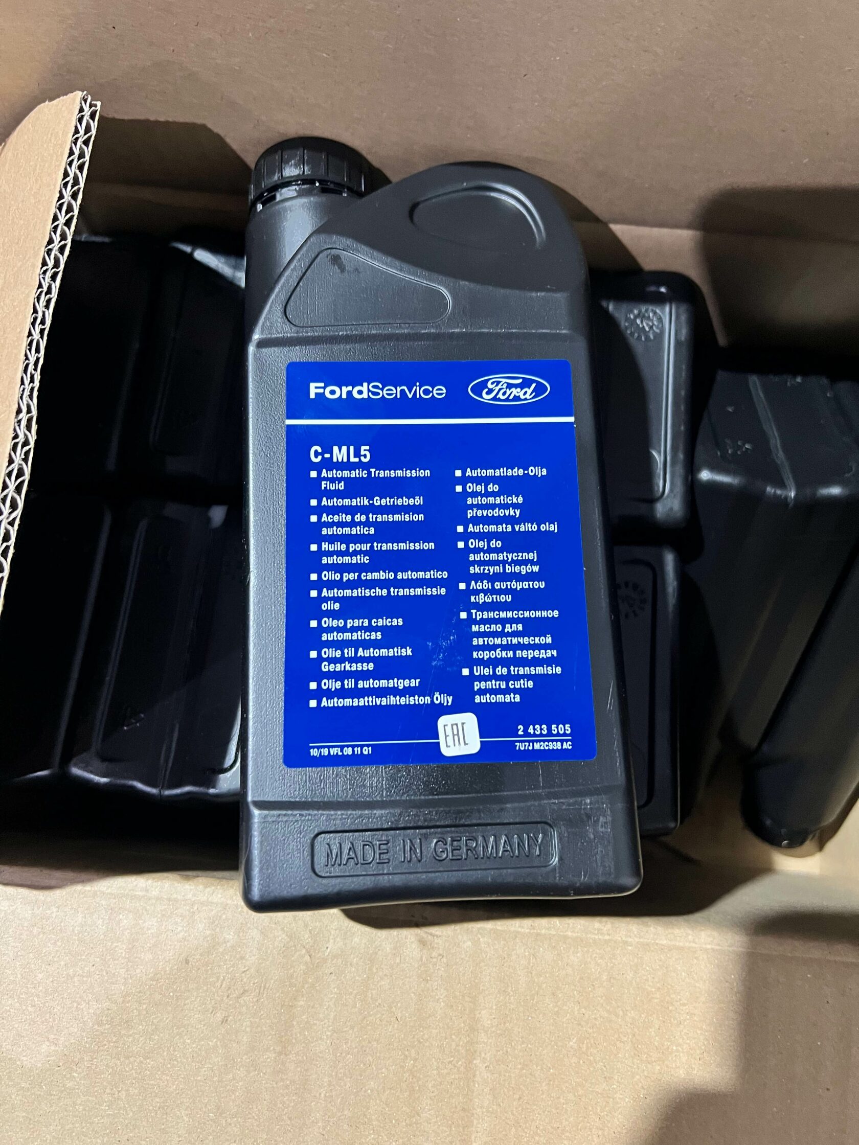 Оригинальное масло Ford Mercon