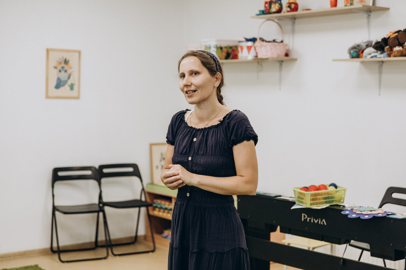 Гюля Морозова — педагог клуба для девочек «Мадемуазель»