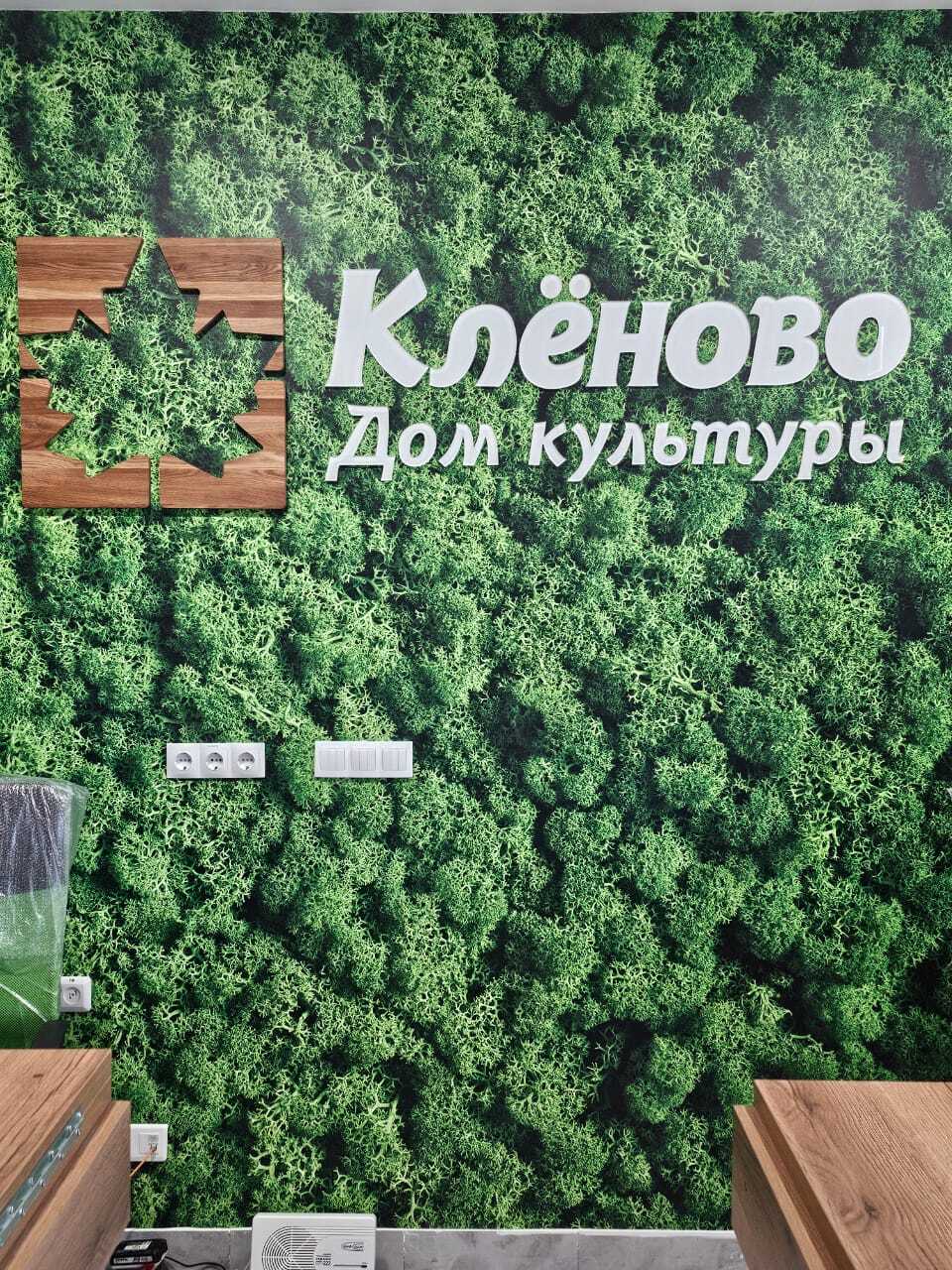 Мебель и декоративные элементы в Доме культуры