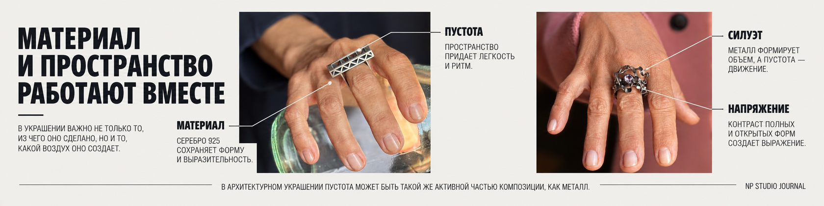 Материал и пространство в архитектурном украшении: пустота, силуэт, напряжение и конструктивная роль металла