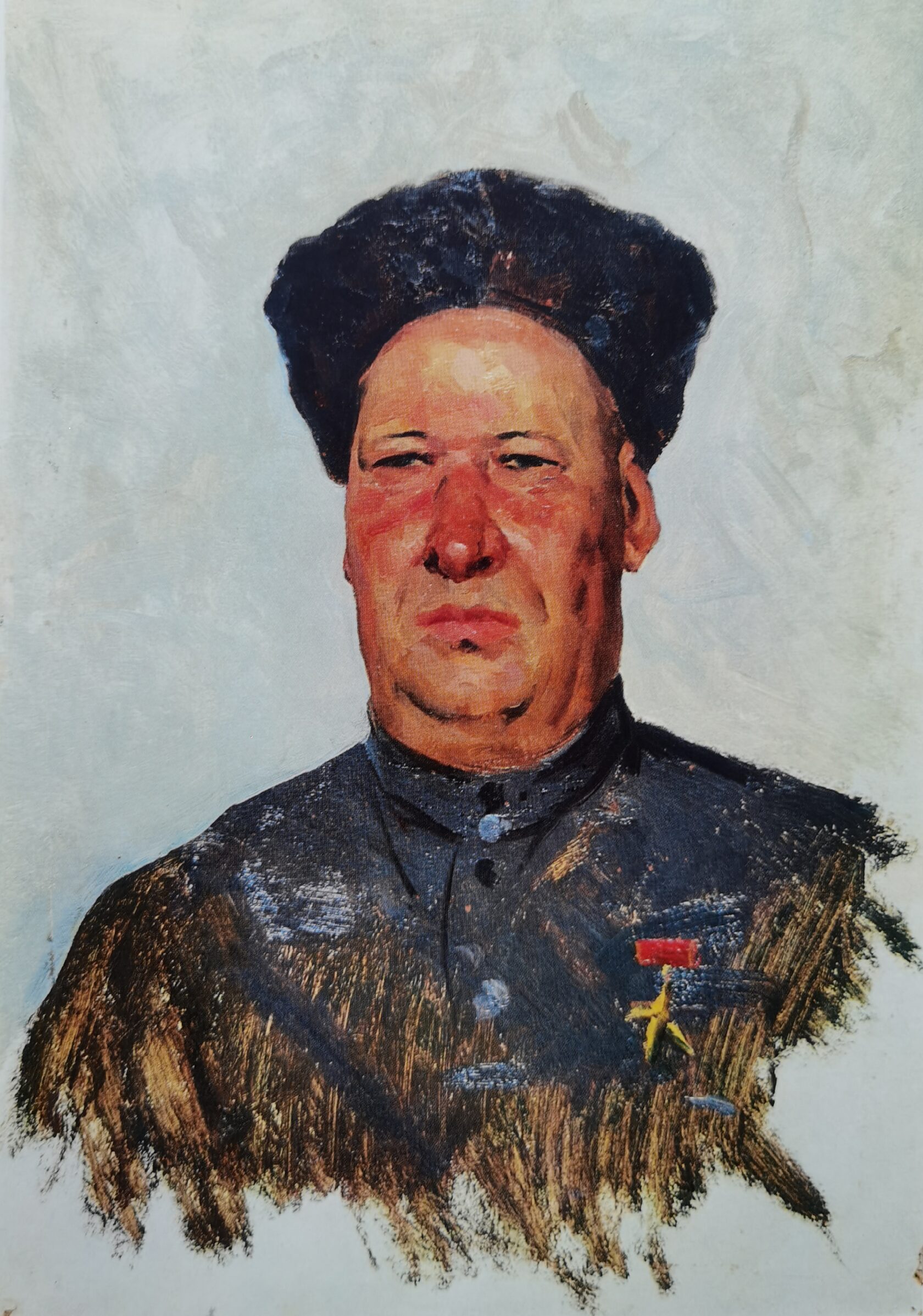 Портрет И.Табакова, председателя колхоза 