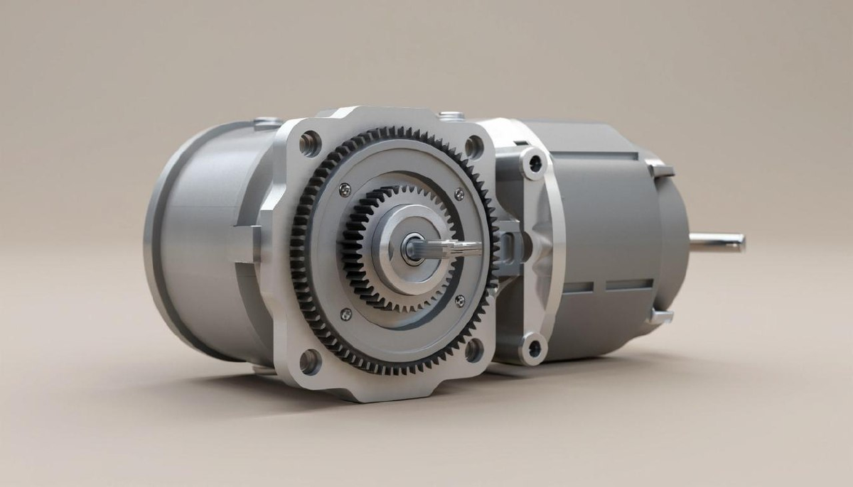 Сервомотор, отвечающий за подачу этикет-ленты