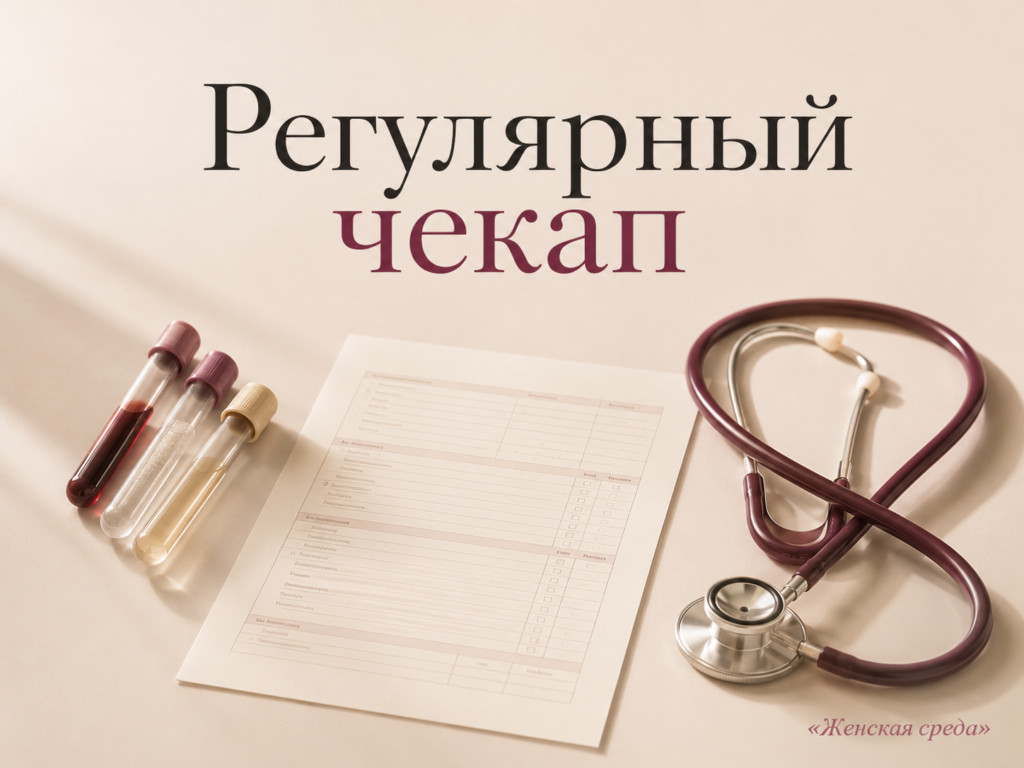 Женский чекап