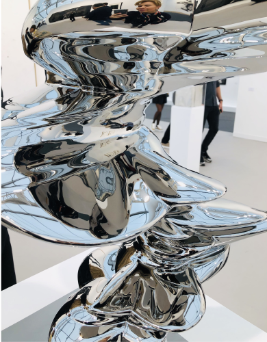 Tony Cragg sculpture at the Frieze London