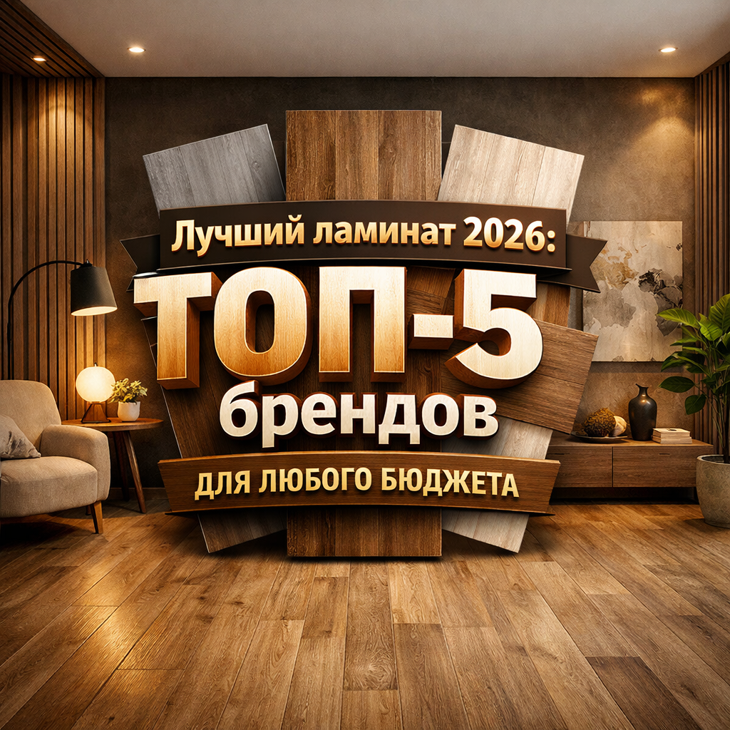 Лучший ламинат 2026 — ТОП-5 брендов по цене и качеству, выбор 33–34 класса и влагостойких серий