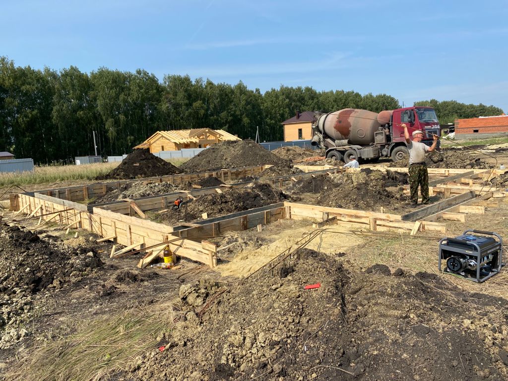 Строительство одноэтажного каменного дома "под ключ" в Пензенской области по индивидуальному проекту