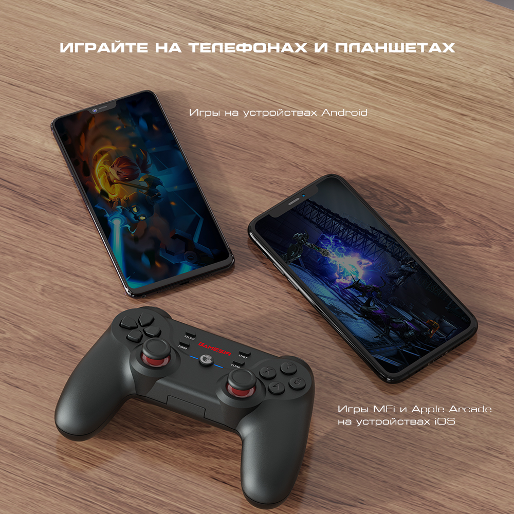 Беспроводной геймпад GameSir T3s : описание, характеристики, где купить —  GameSir