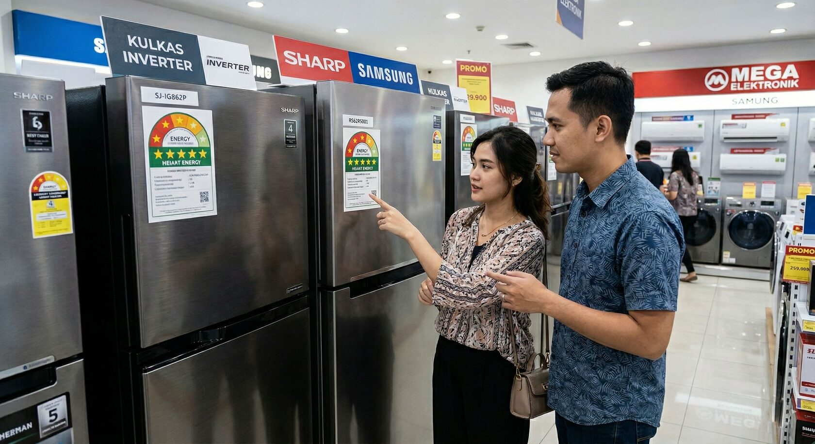 Memilih alat elektronik hemat energi untuk rumah