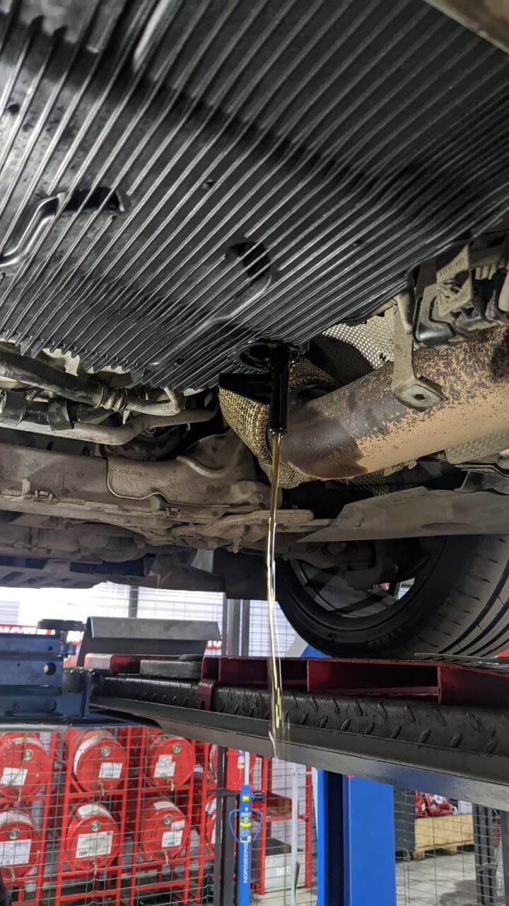 Результат обслуживания Mercedes Motul Команда