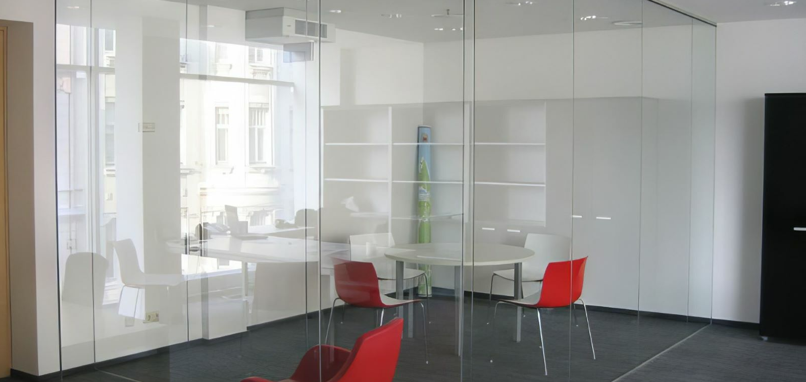 Стеклянные офисные перегородки спб фото