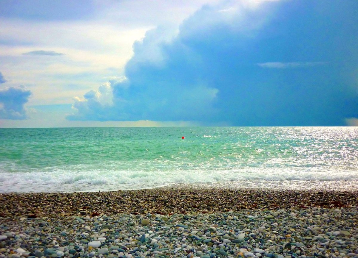 Пляж Сухуми Абхазия