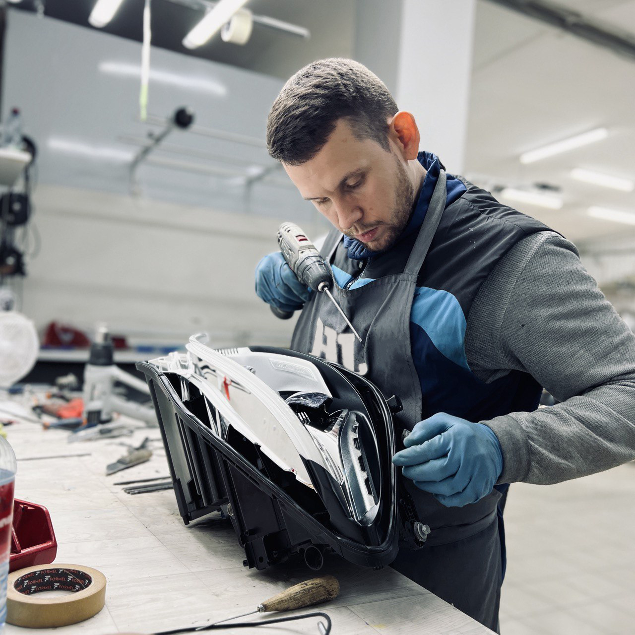 Ремонт фар. Тюнинг автомобильной оптики