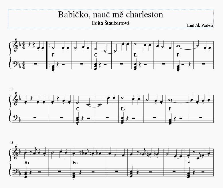 Babičko, nauč mě charleston