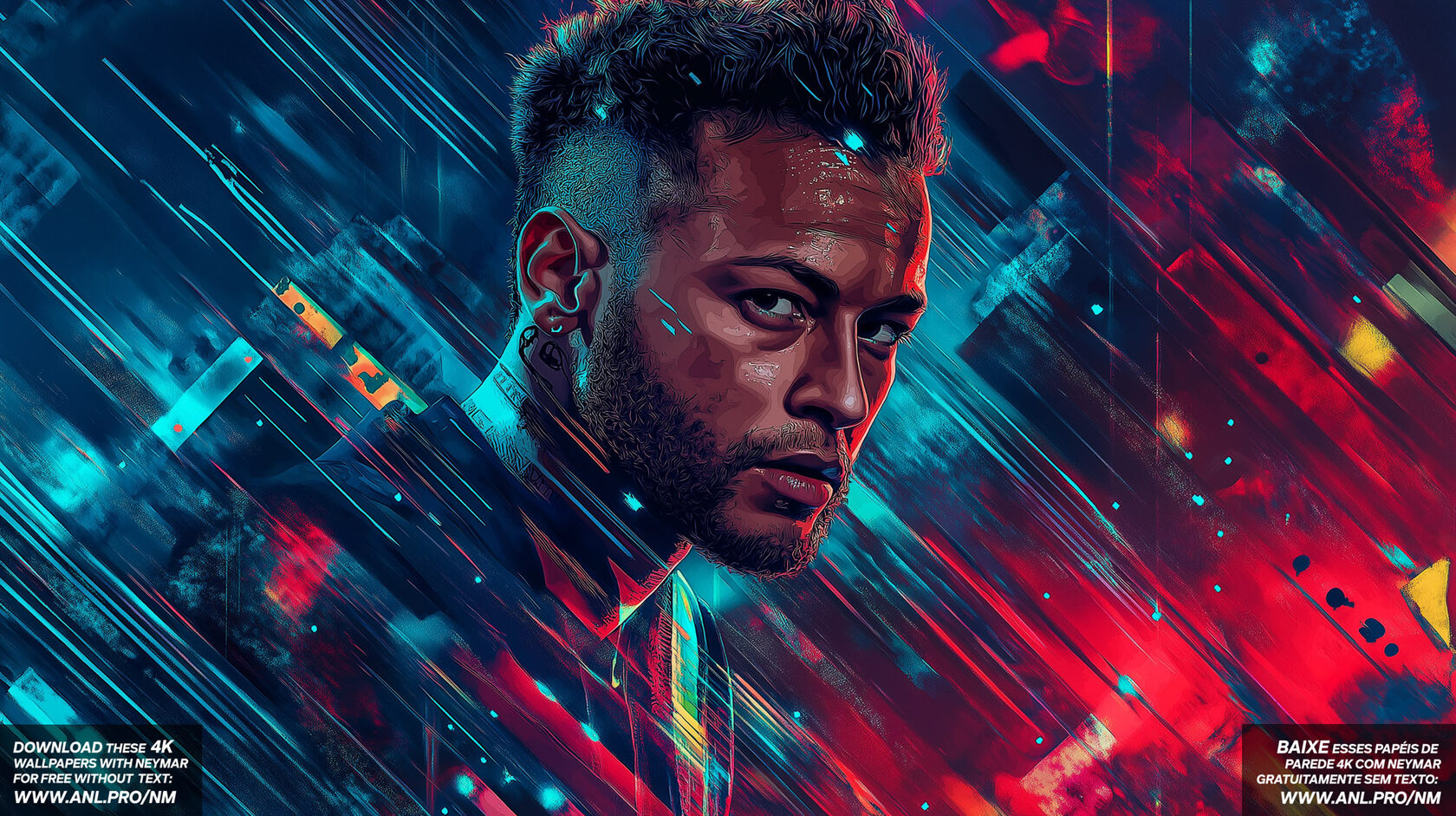 Neymar Jr. papéis de parede para pc 4k 2k 1080p