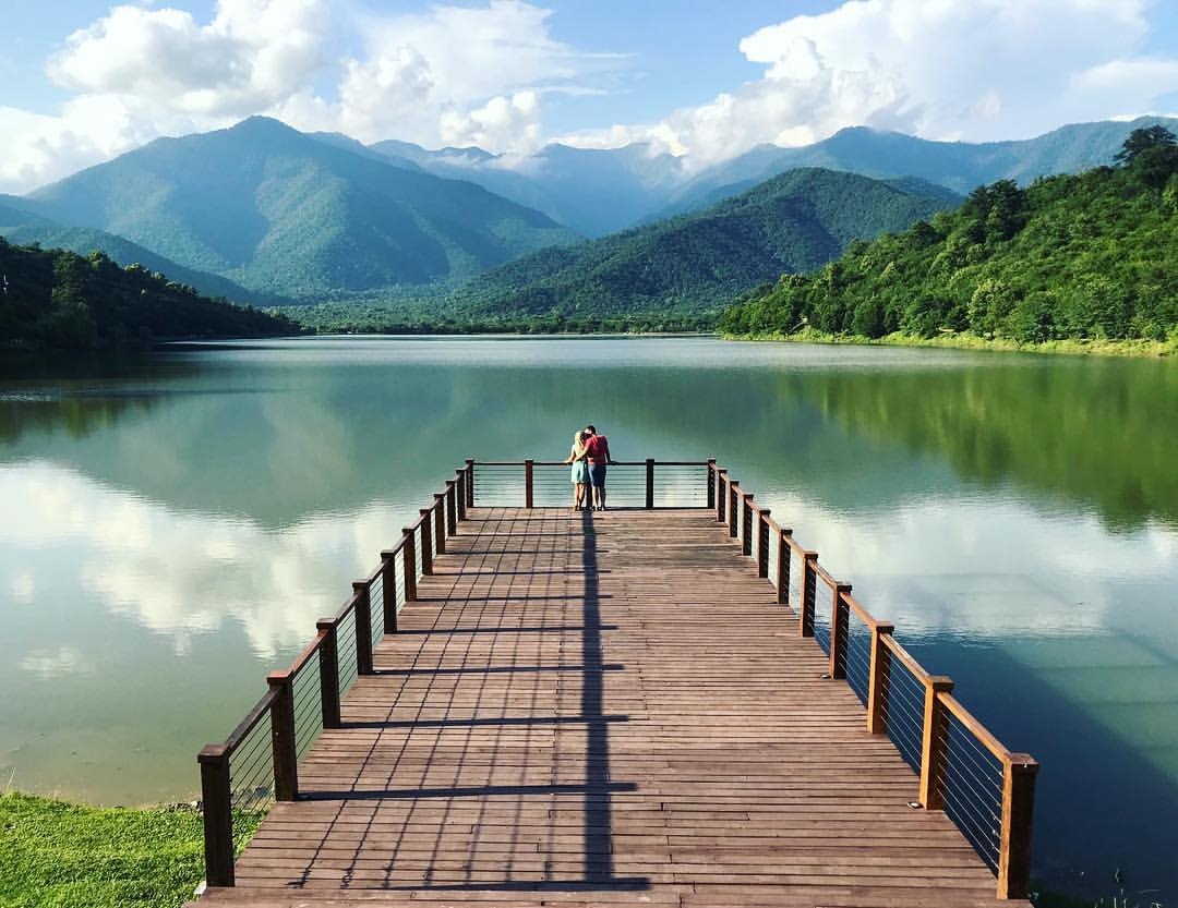 Тбилисское море фото пляжа