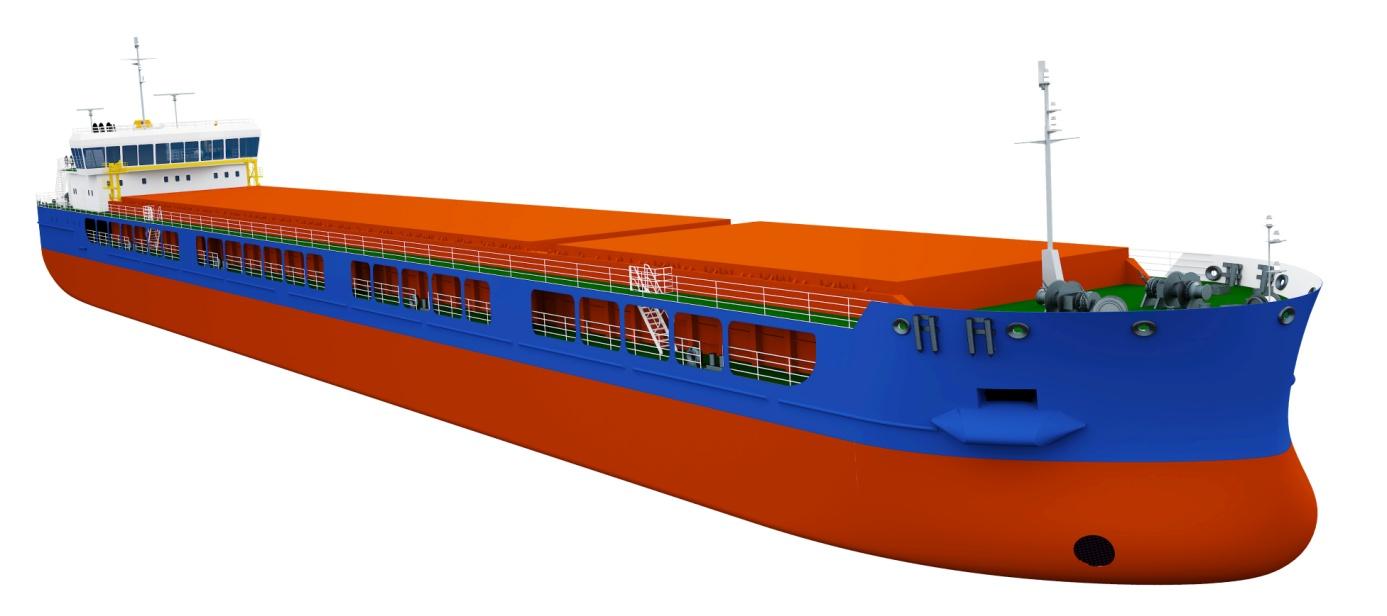 Самоходный сухогруз «река-море» RSD59