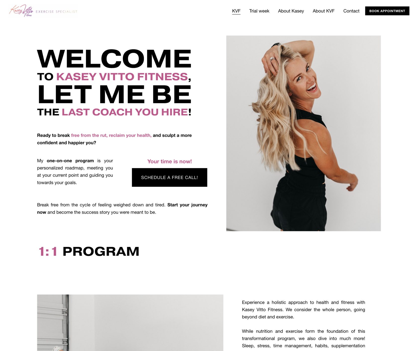 KVF platform — program pages