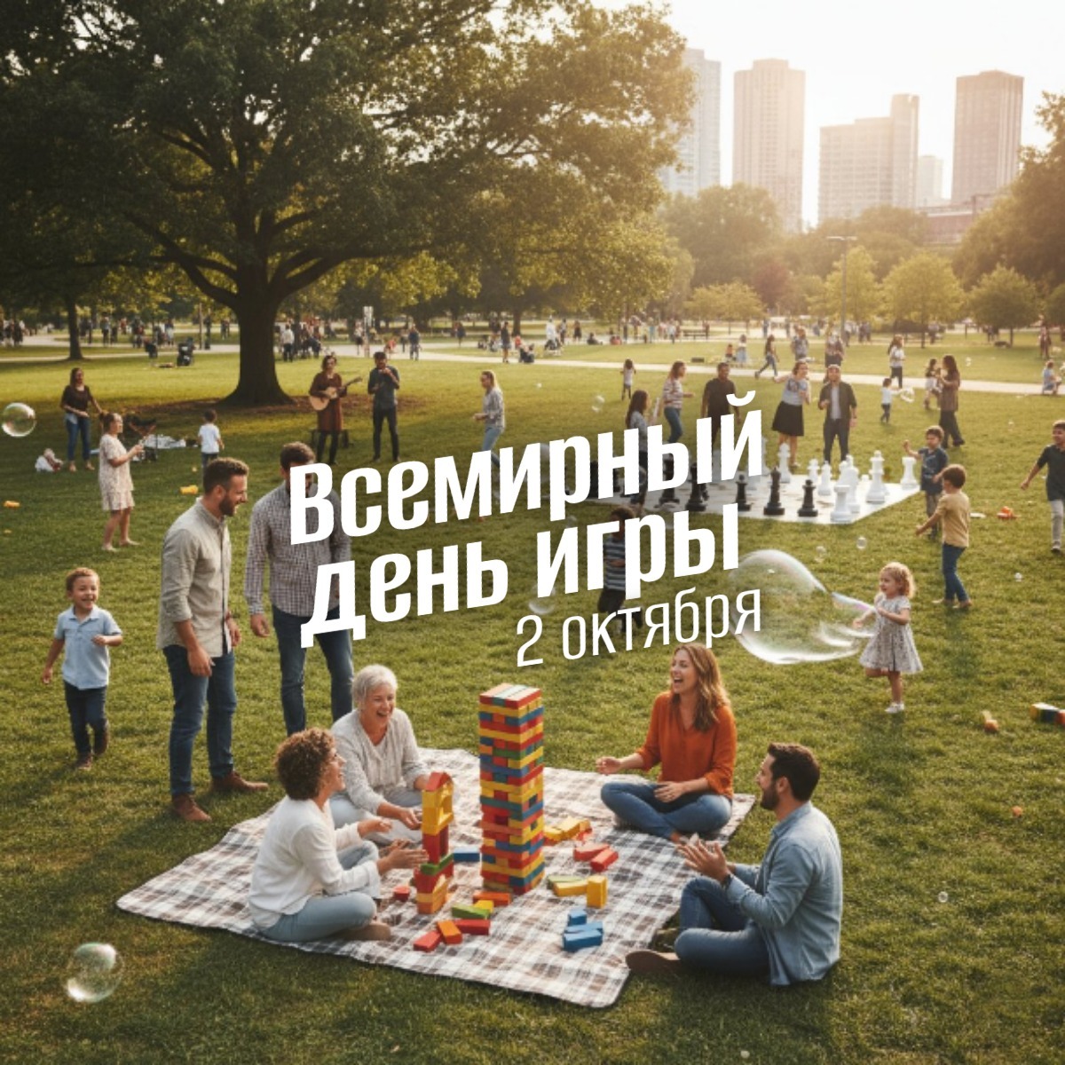 Всемирный день игры 2 октября 2025 года geek hostel news