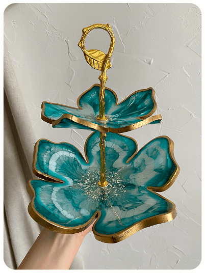 Фруктовница из эпоксидной смолы