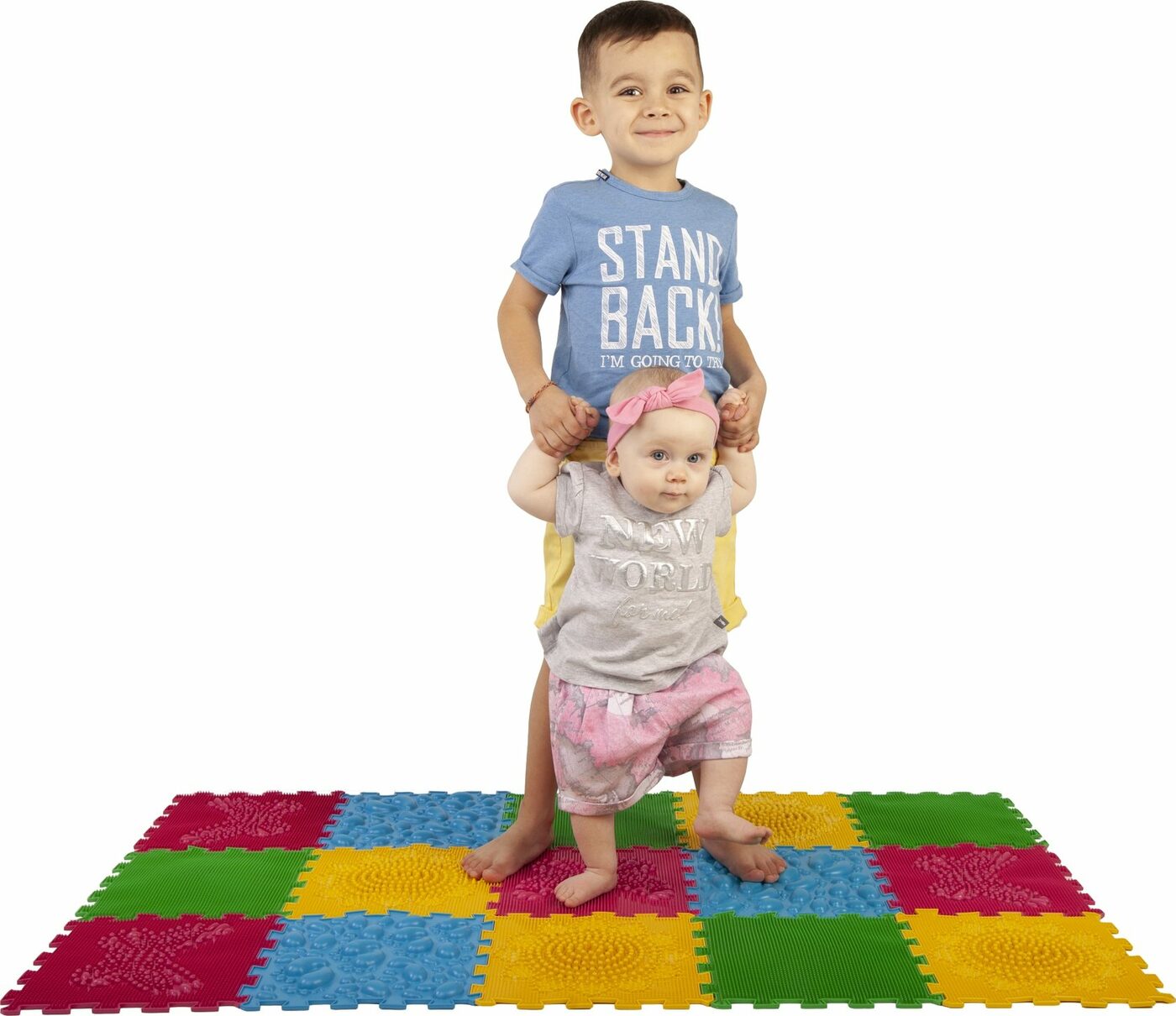  Massage Sensory Mat Module Game Mat for Kids and Adult