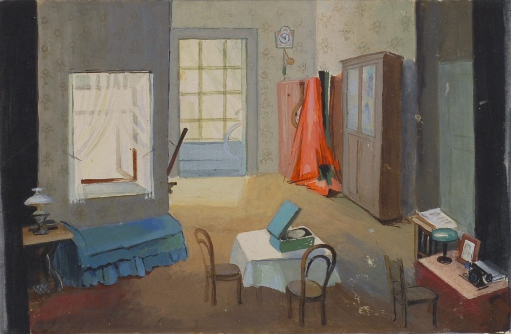 Назарина А.В. Эскиз театральной декорации. 1920–1930-е