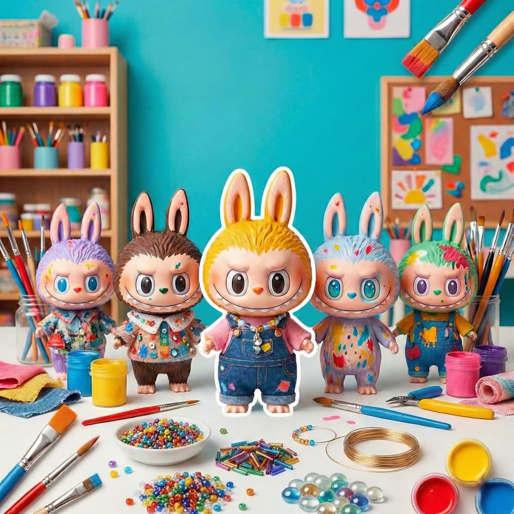 Мастер-класс по кастомизации игрушек Labubu для детей